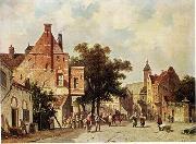 unknow artist European city landscape, street landsacpe, construction, frontstore, building and architecture. 117 USA oil painting reproduction